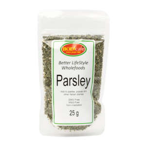 Parsley (Dried) 25g | Seasonings | Wholefoods | Bodicafe