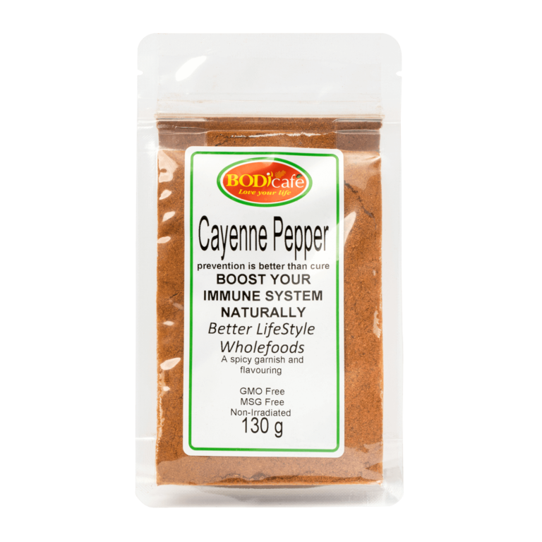 Cayenne Pepper 130g | Seasonings | Bodicafe