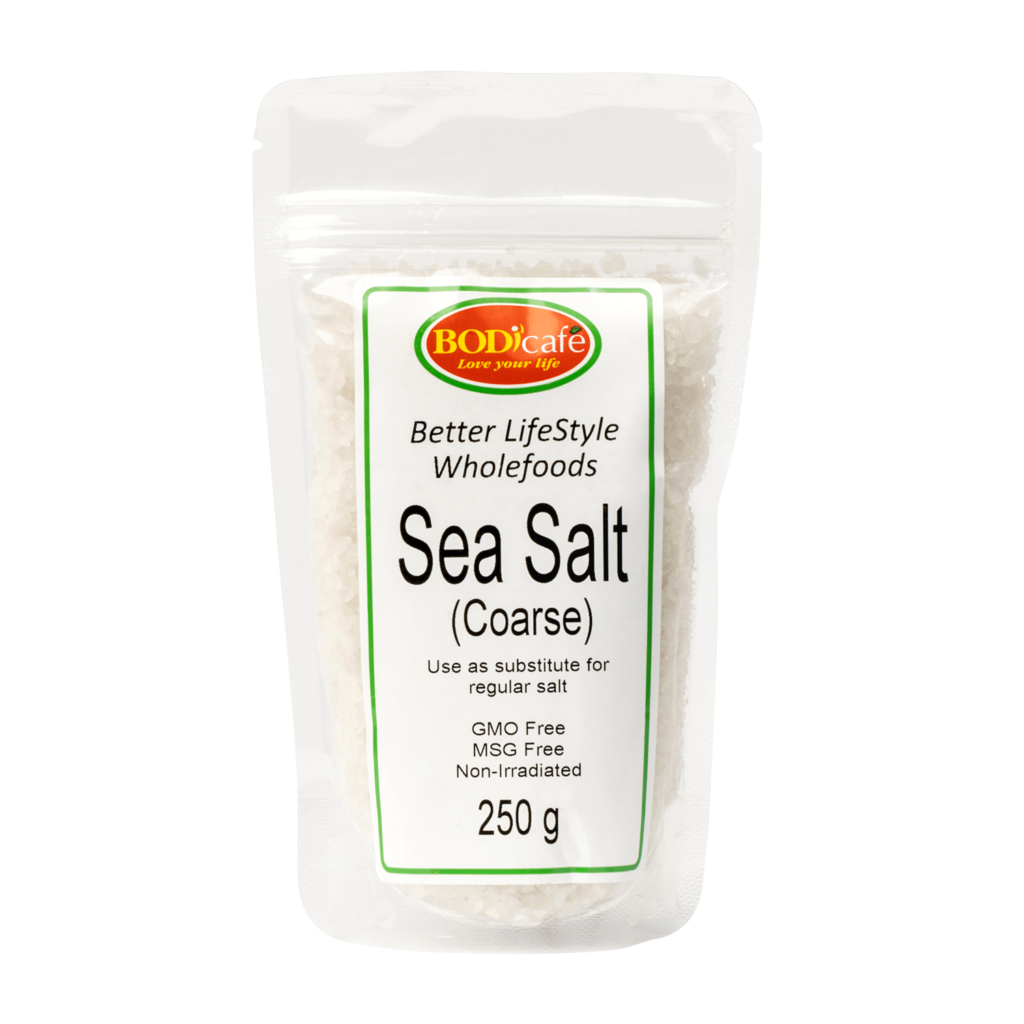 Sea Salt (Coarse) 250g Bodicafe