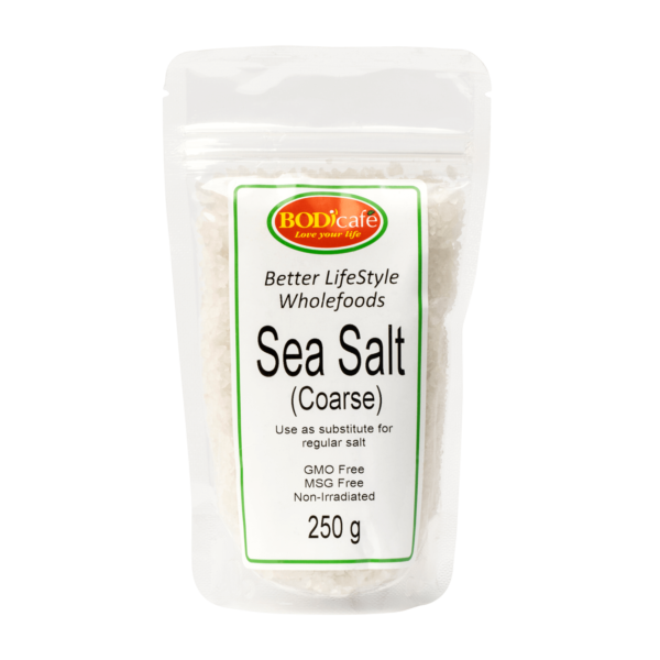 Sea Salt (Coarse) 250g | Seasonings | Wholefoods | Bodicafe