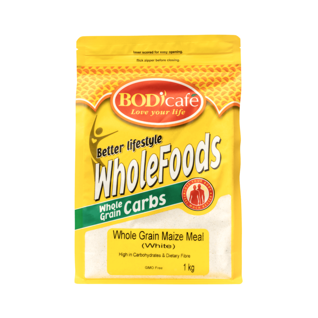 Whole Grain Maize Meal (White) Bodicafe