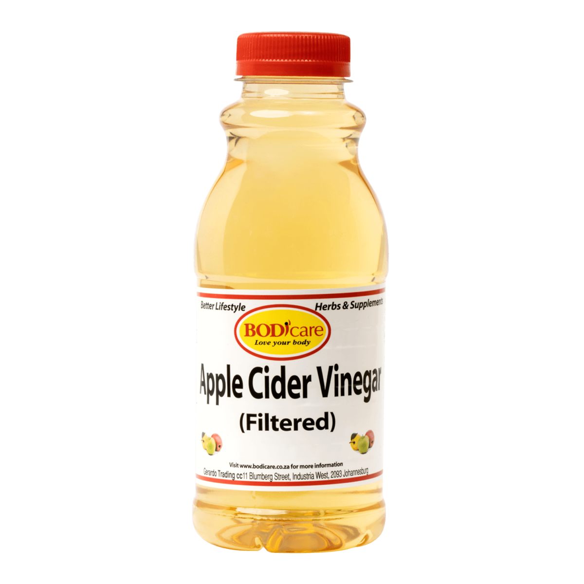 Apple Cider Vinegar Filtered 500ml Bodicafe